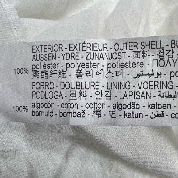 ZARA | Fairy Romantic Coquette Cottagecore Voluminous Textured Weave Dress | XS - Picture 14 of 15